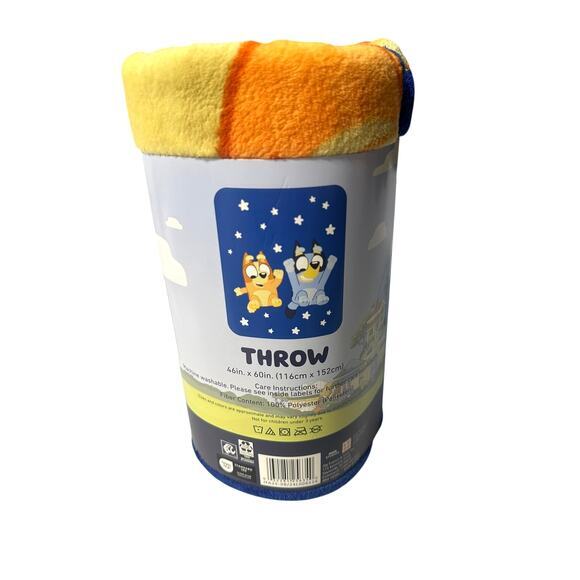Bluey Super Soft Throw Blanket - Picture 2 of 2